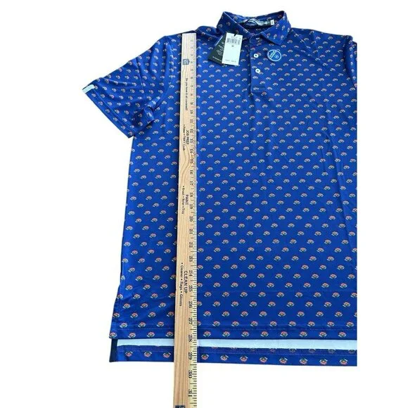 NWT RLX Ralph Lauren Performance Golf Polo Shirt Men's Medium $98 Active - Picture 6 of 7